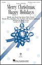 Merry Christmas, Happy Holidays SATB choral sheet music cover